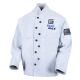 Blue Max Chrome Leather Welding Jacket